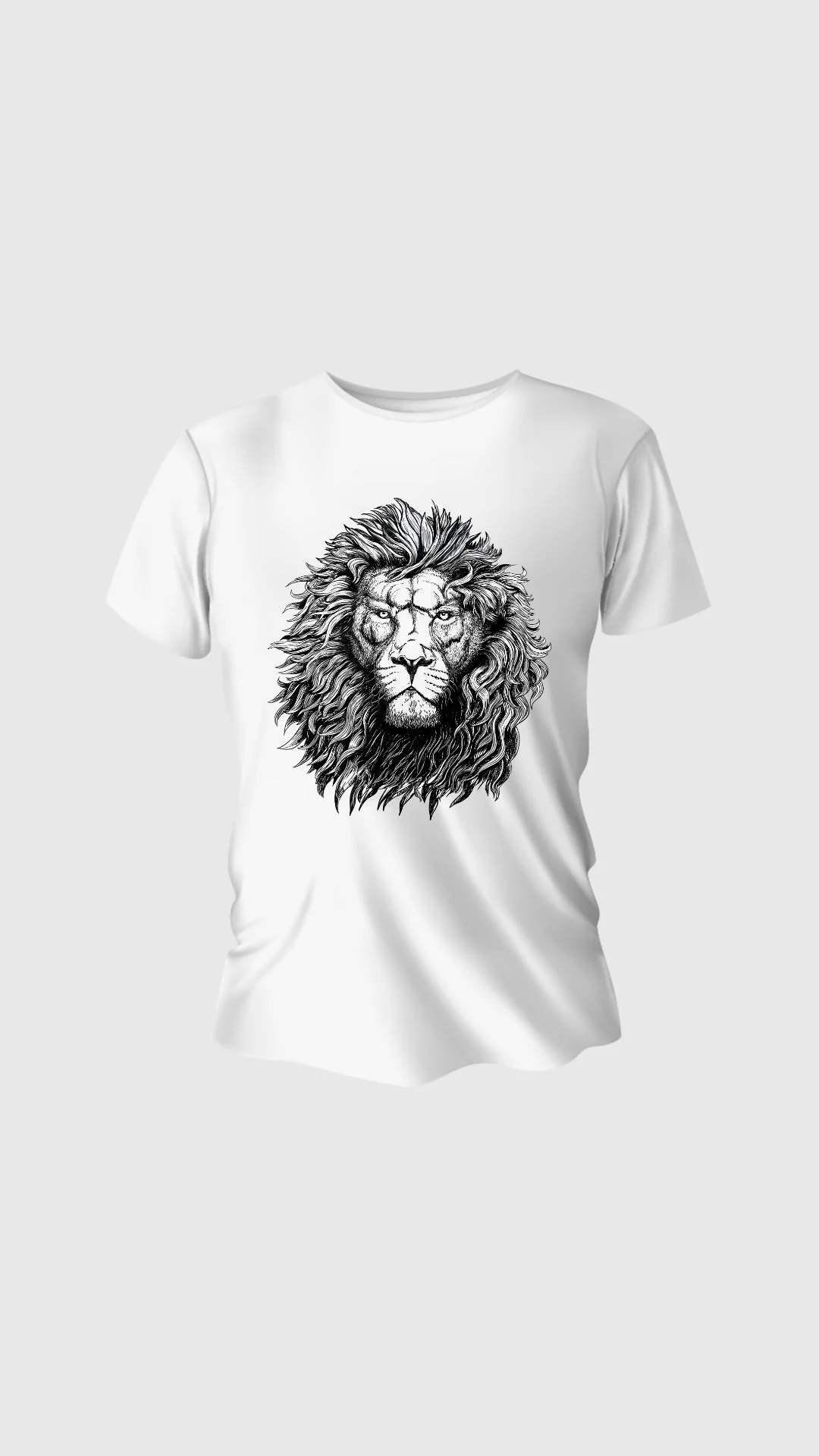 Koszulka Lew z grzywą
